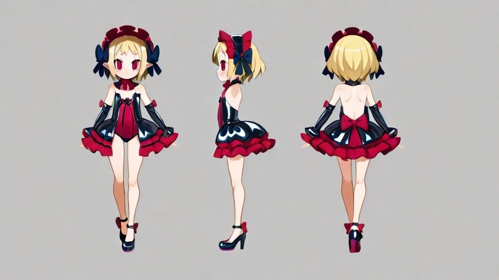 オリジナルキャラ　レオタード1