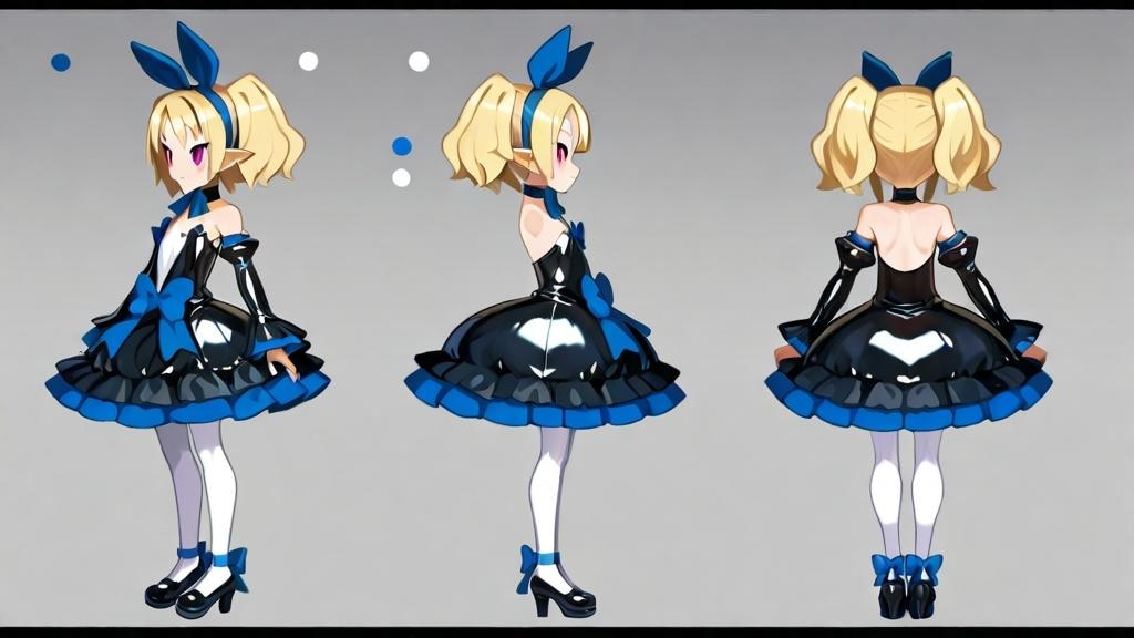 オリジナルキャラ　レオタード1