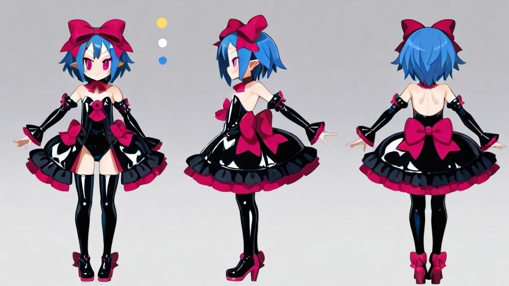 オリジナルキャラ　レオタード1