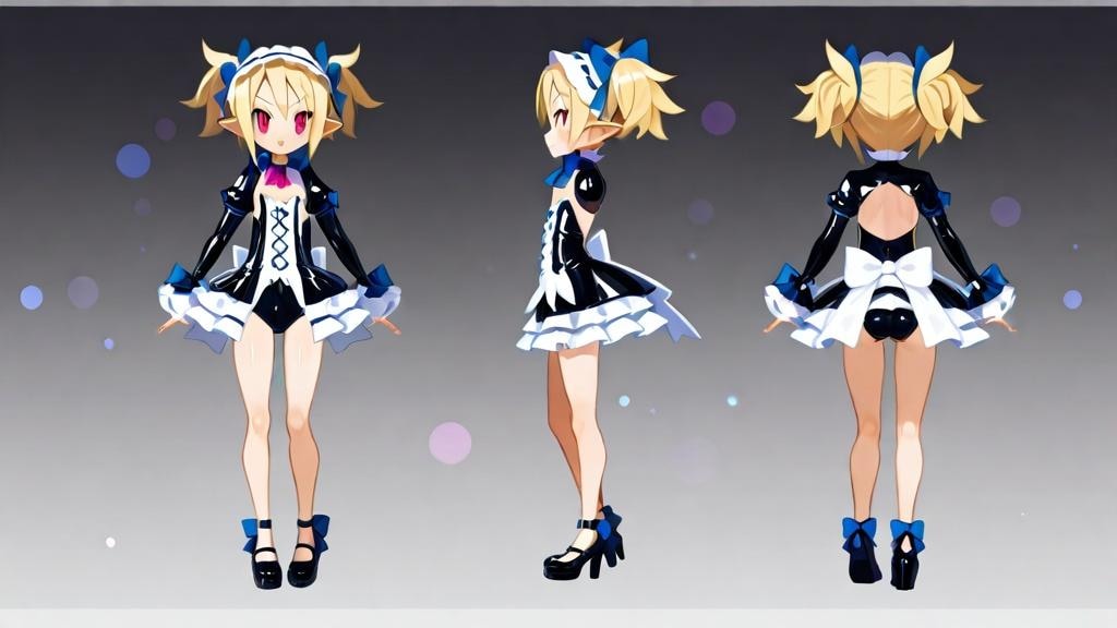 オリジナルキャラ　レオタード1