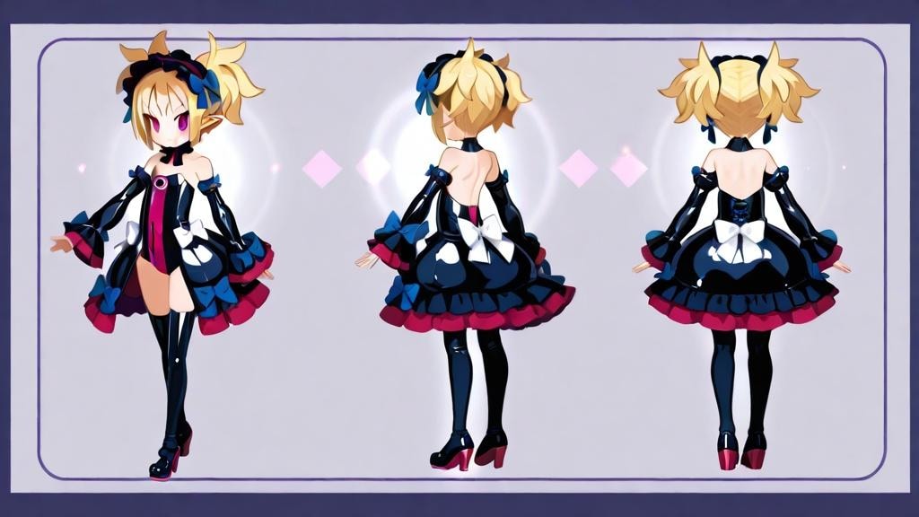 オリジナルキャラ　レオタード1