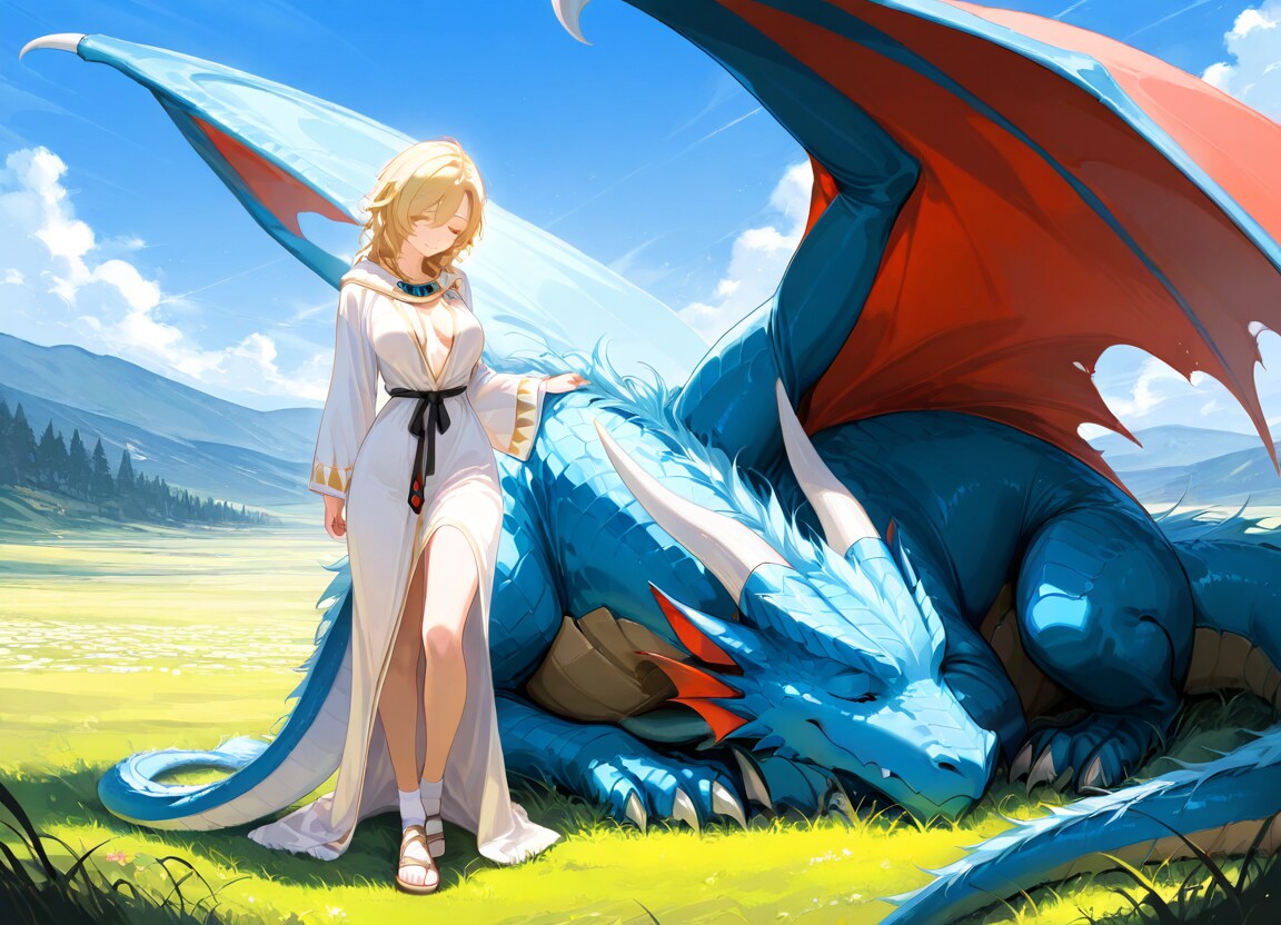 ドラゴンとお世話係