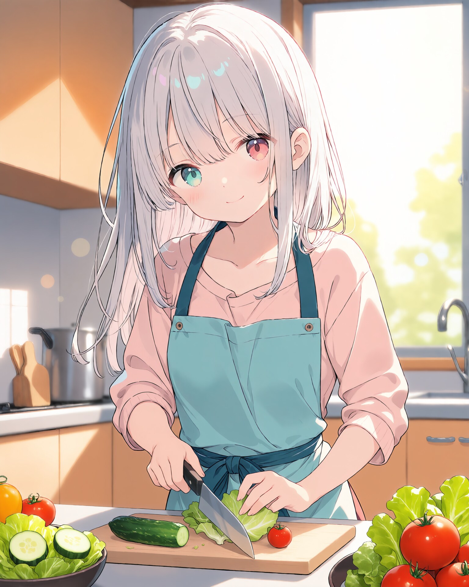 今日はサラダの日～野菜食べましょうね（結月ちゃん）～