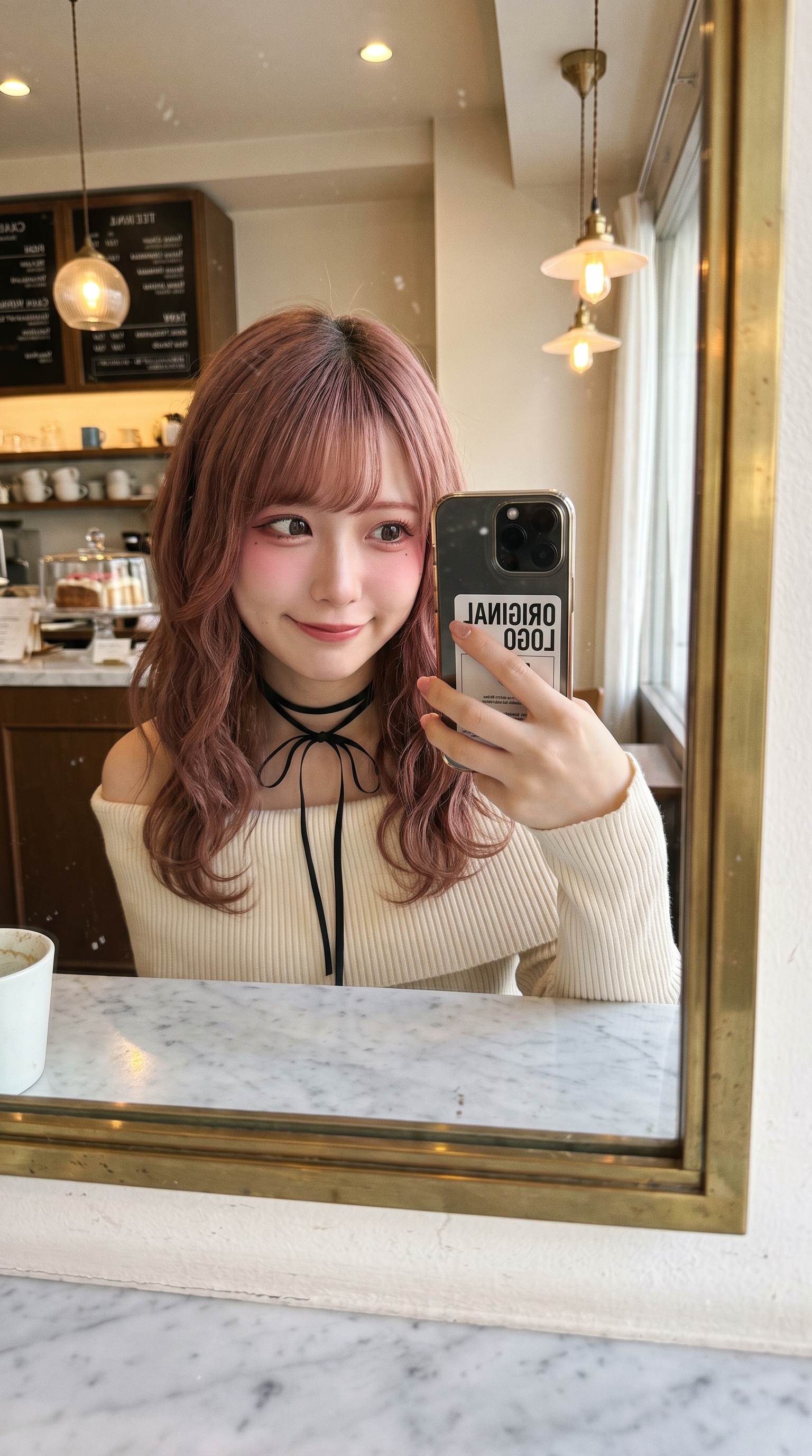 Coffee Shop Reflection