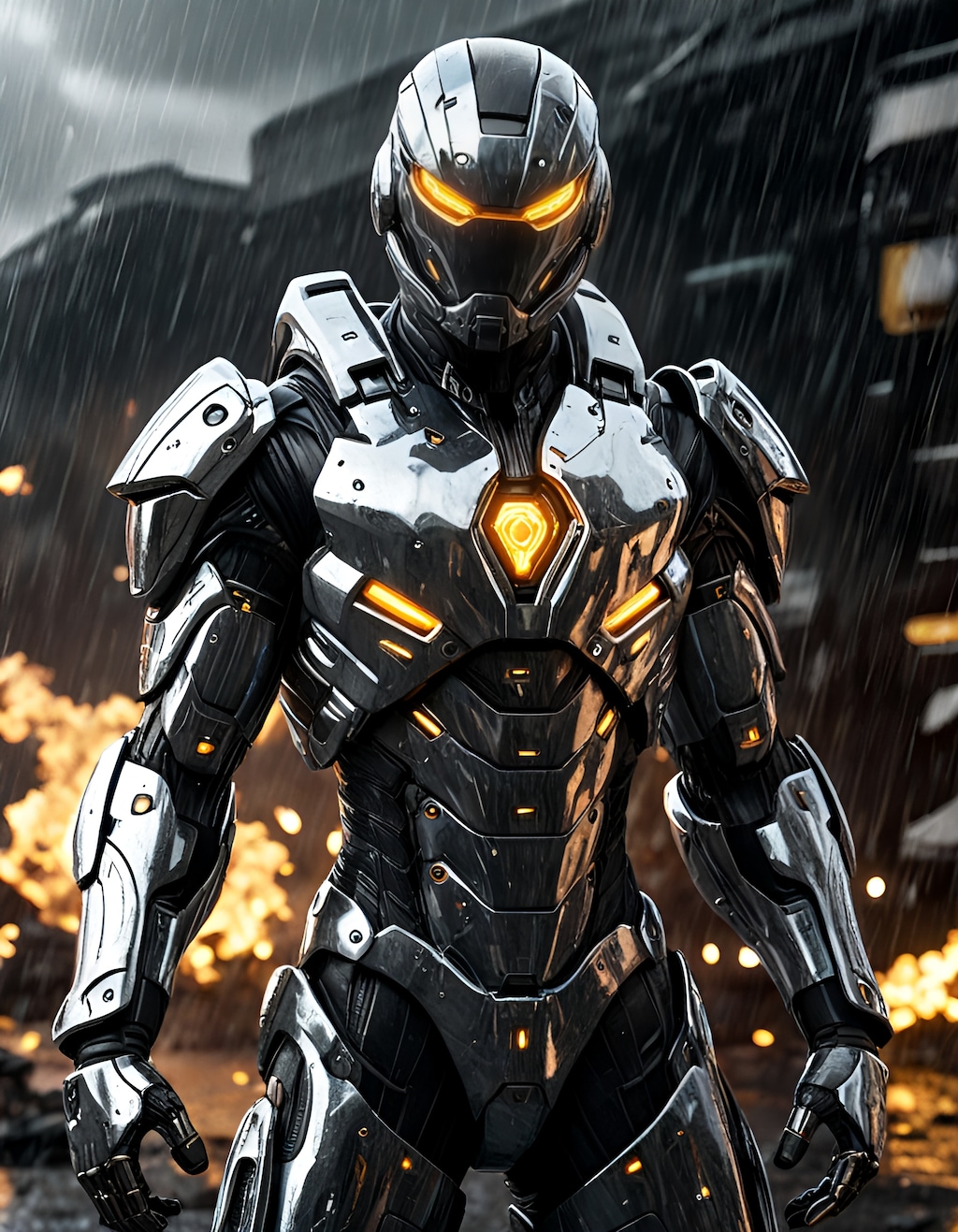 クロームEXOスーツ