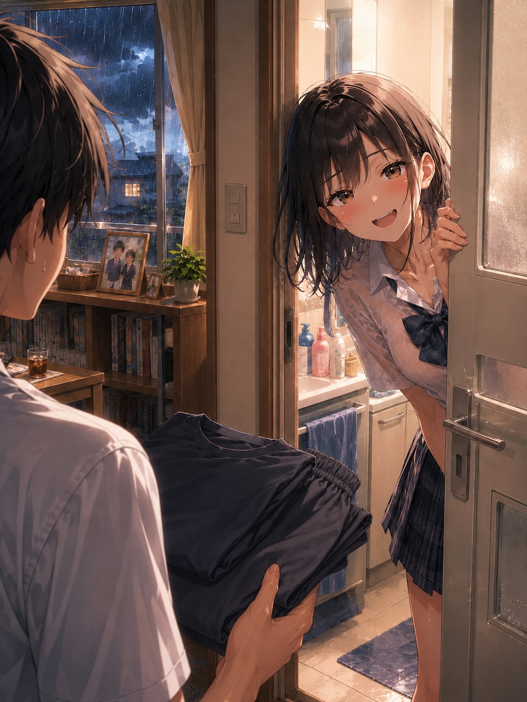 お風呂一緒に入る？♡とからかう幼馴染