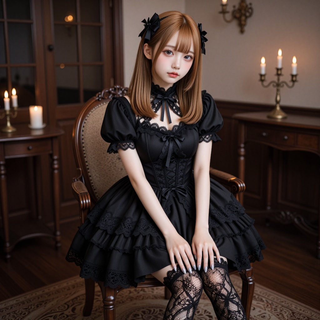 こんな椅子に座ってるイメージ