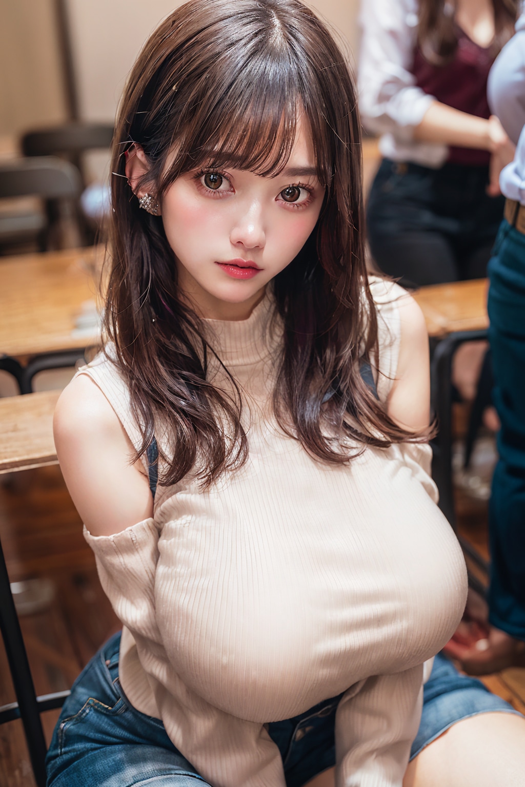 本当に帰ってきた視姦されるの大好き爆乳JD