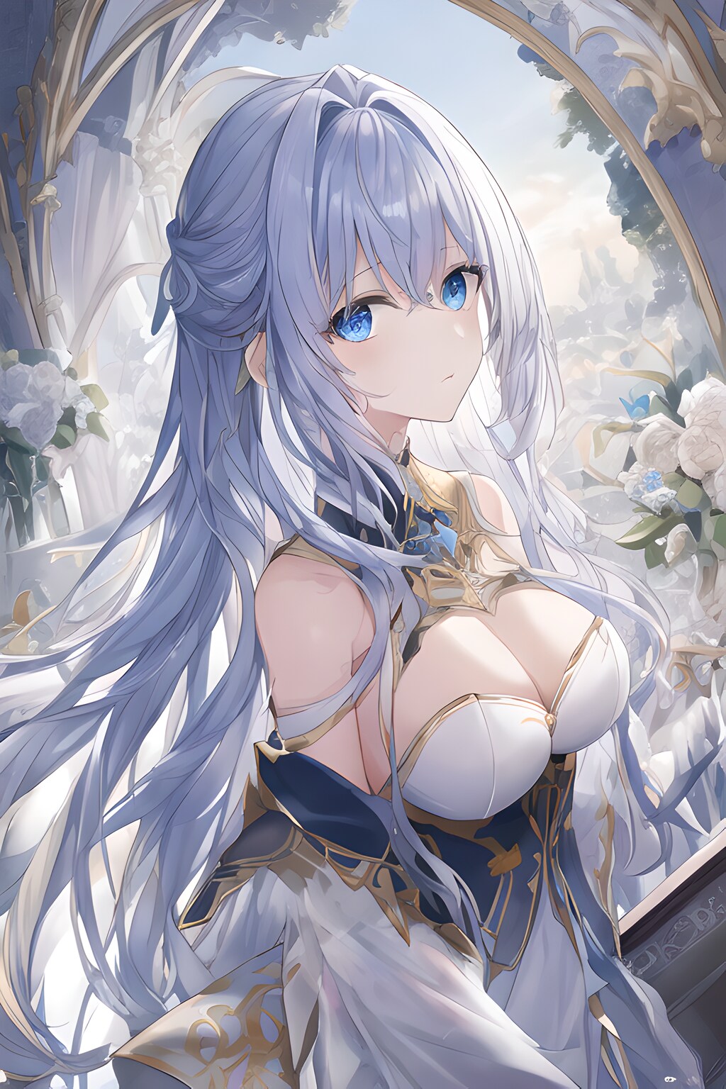 銀髪お嬢様　NMKD使用