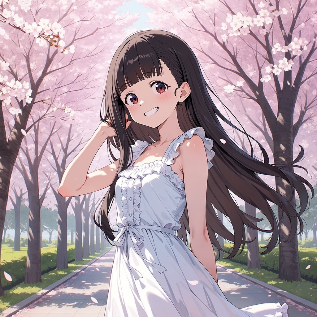 お兄様、桜が綺麗ですね