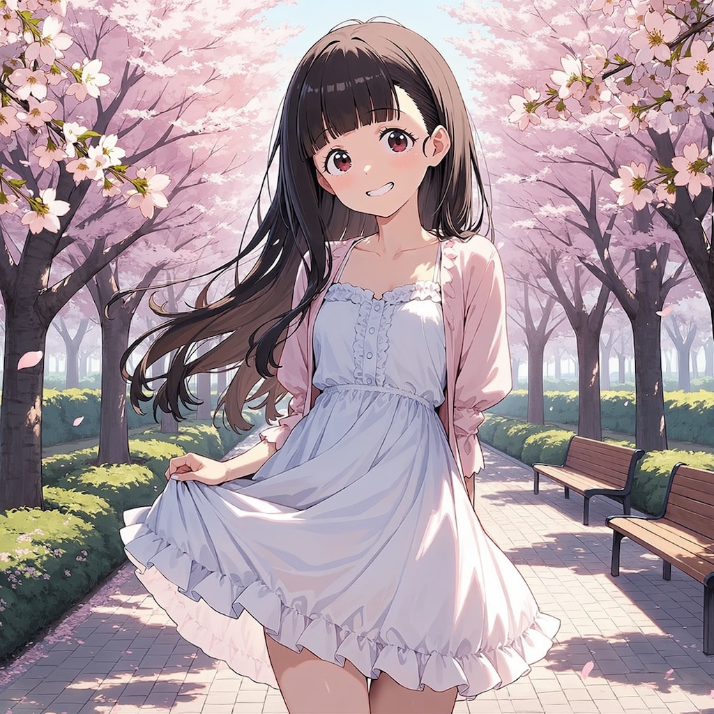 お兄様、桜が綺麗ですね