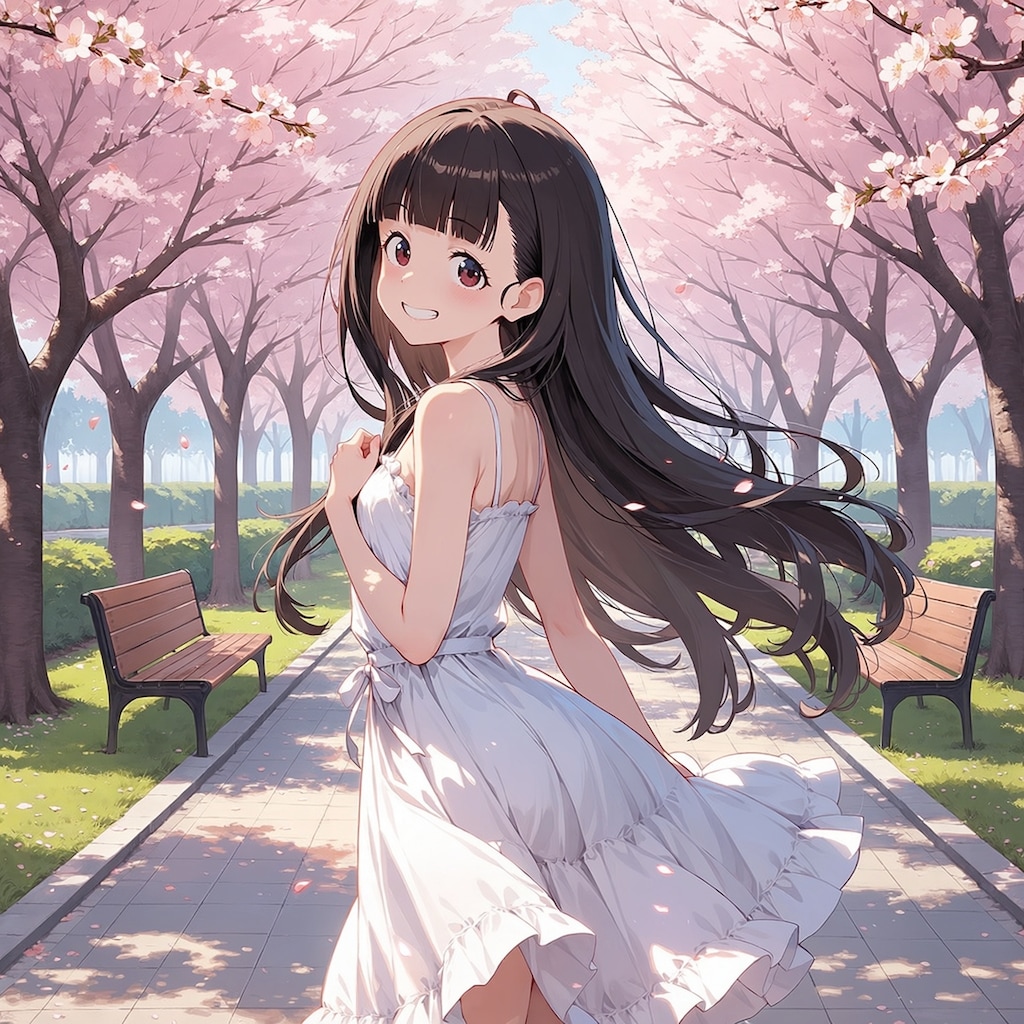 お兄様、桜が綺麗ですね
