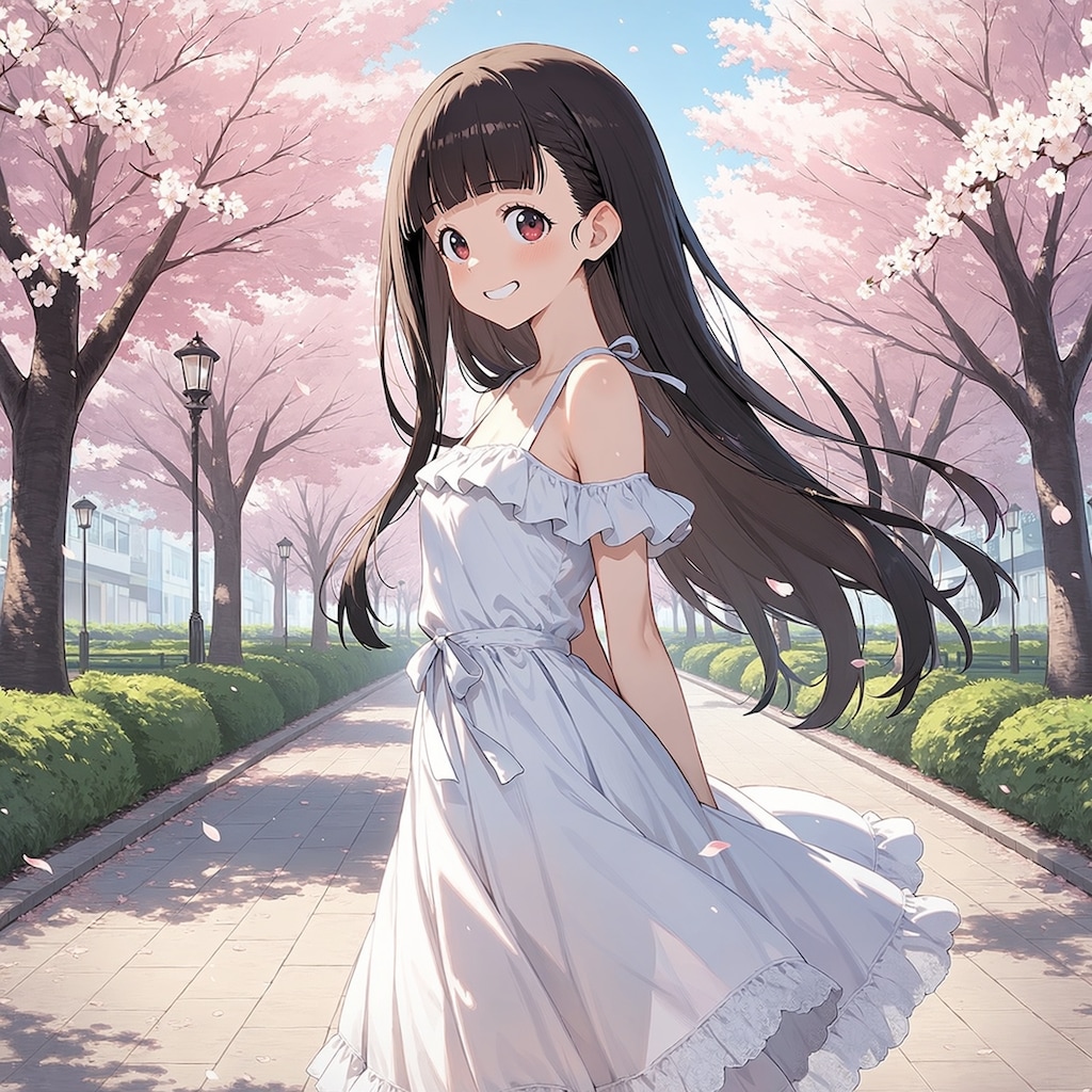 お兄様、桜が綺麗ですね