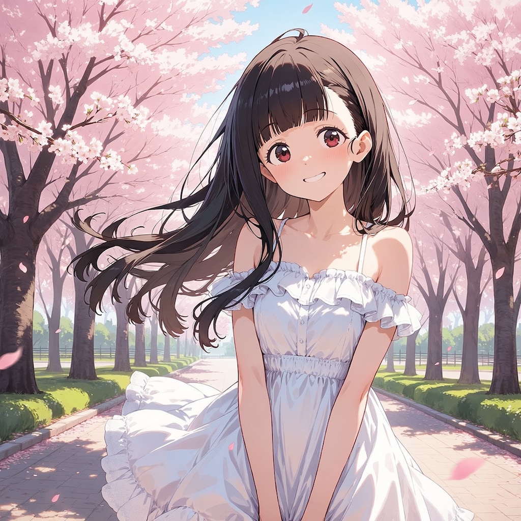 お兄様、桜が綺麗ですね