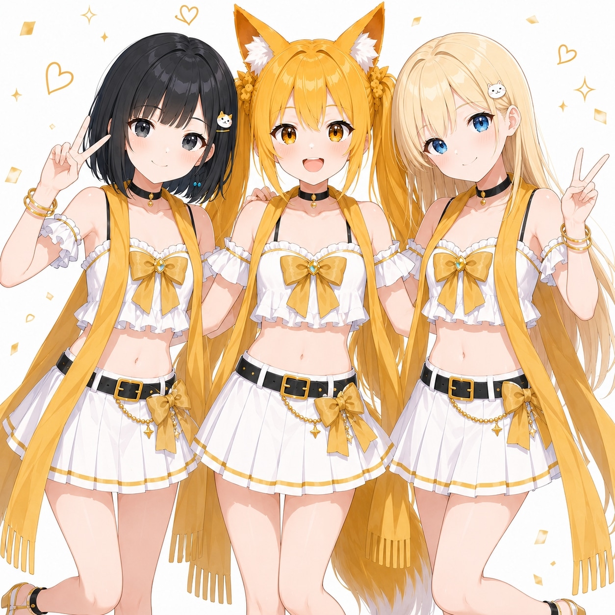 No.205〜206 五月凜猫さんと白瀬陽葵さん（HD,Y、K　（黒猫）さん）