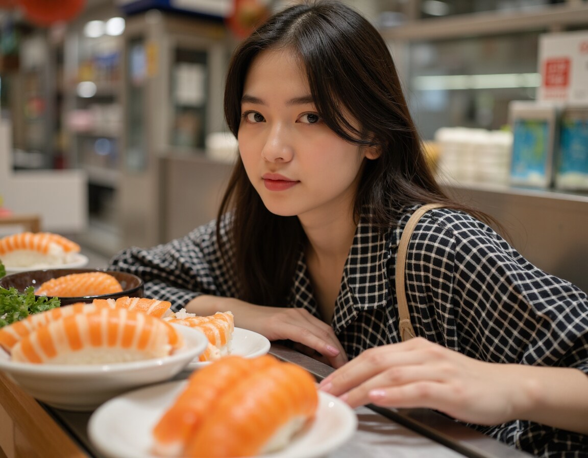 美女！寿司！デート！