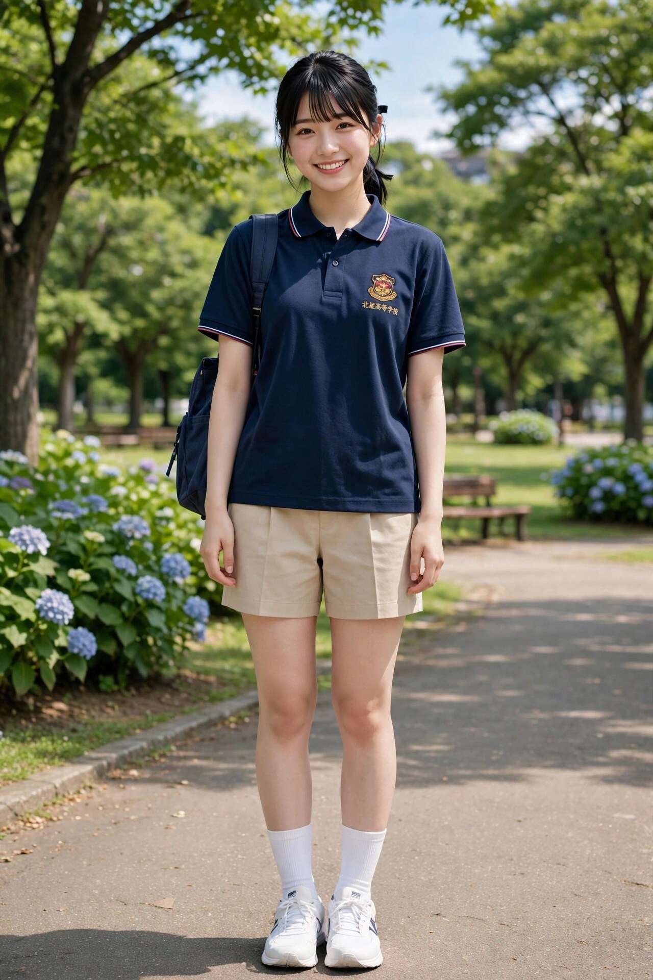 ハーフパンツ制服