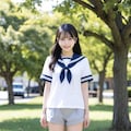 ハーフパンツ制服 3枚目