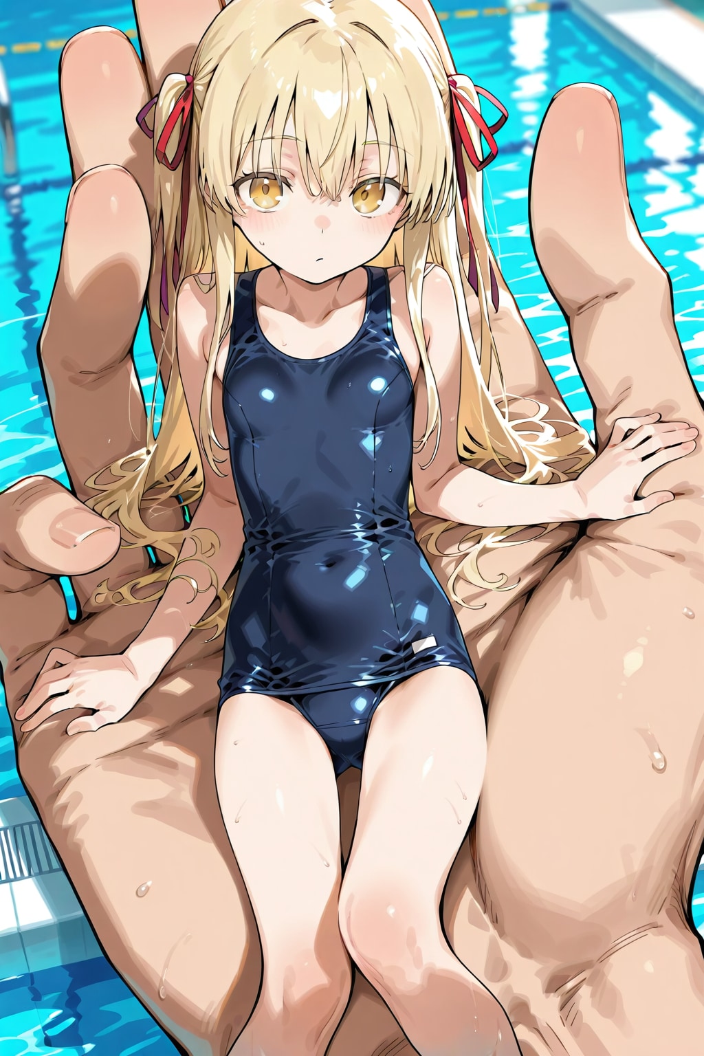 小少女スクール水着