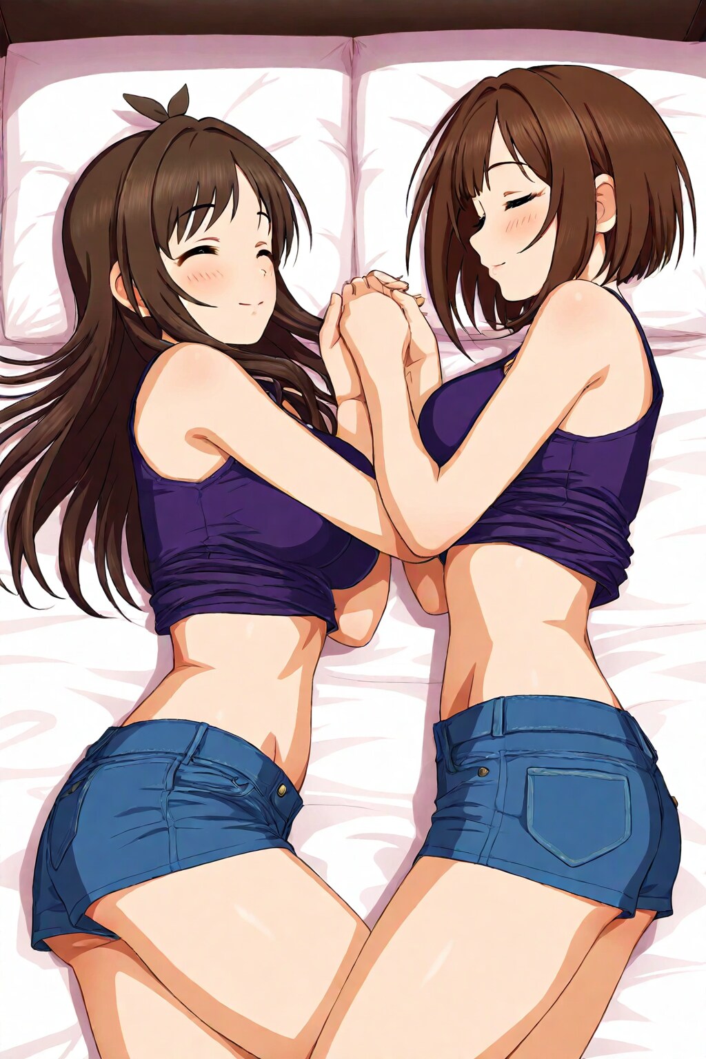 仲良く添い寝みくにゃんご (PRISM)
