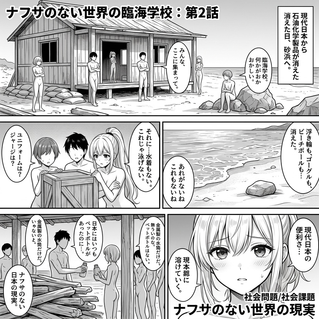 [第2話] ナフサの無い世界：臨海学校編