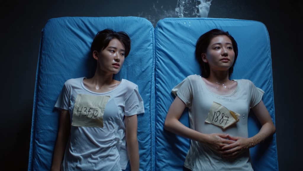 横たわる二人(Reve)