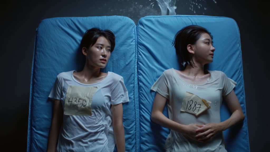 横たわる二人(Reve)