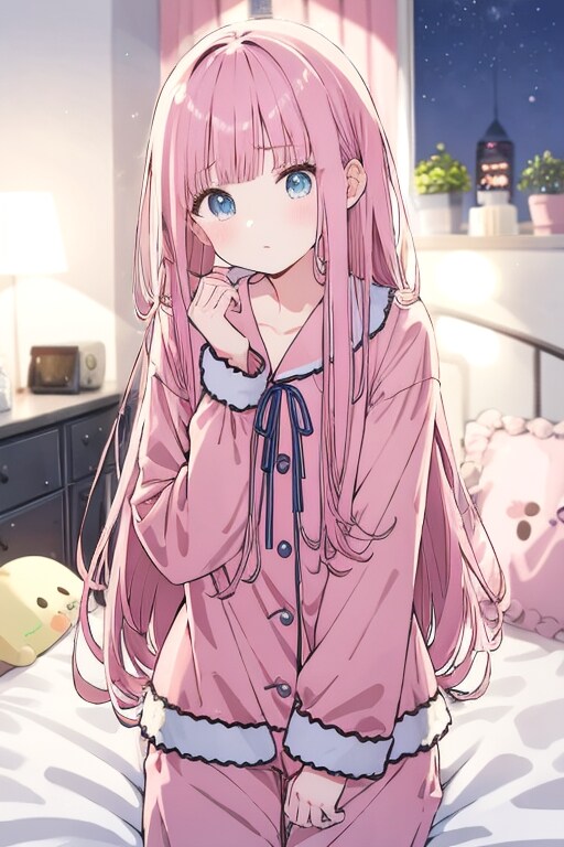 今日は早く寝る | の人気AIイラスト・グラビア