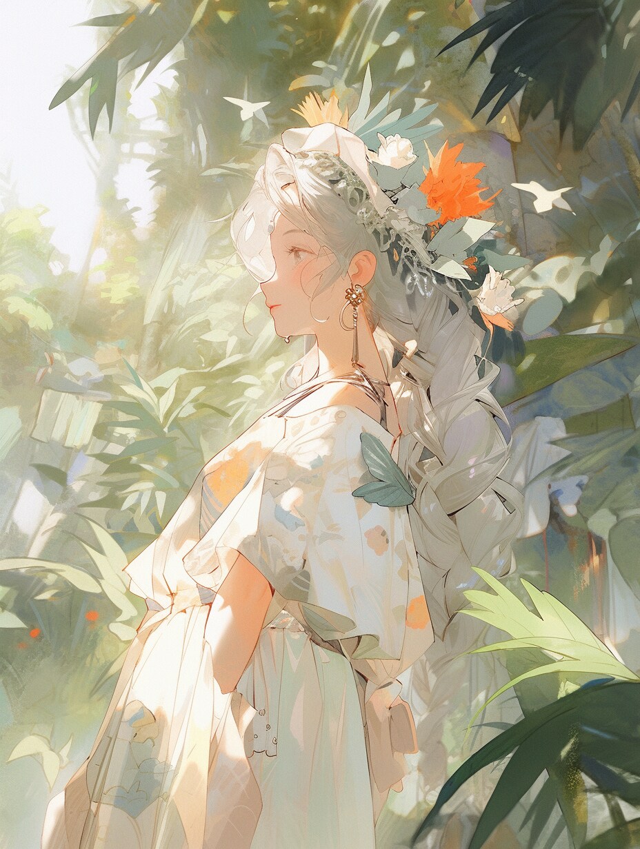 日差しが強いわ～～☀ The sun is so shining~~☀