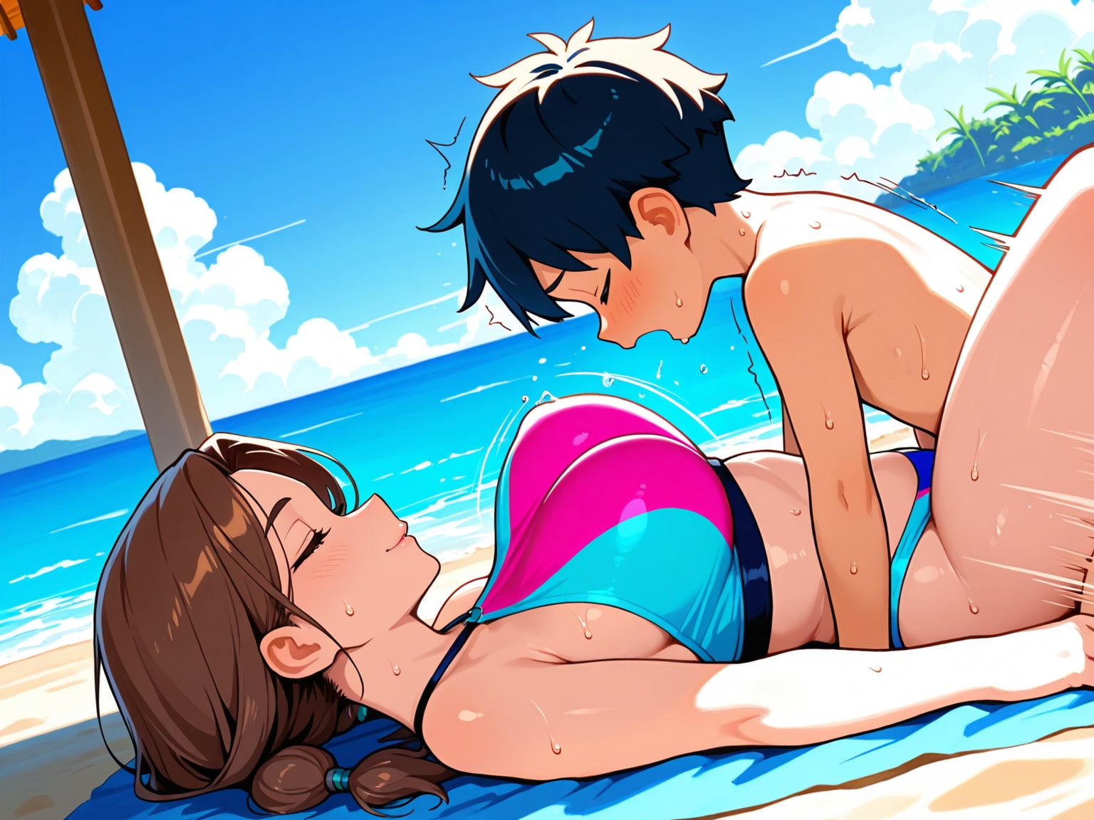 少〇とお姉さんの浜辺 #1