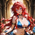 リアス・グレモリーEX～ベリーダンサー衣装 4枚目