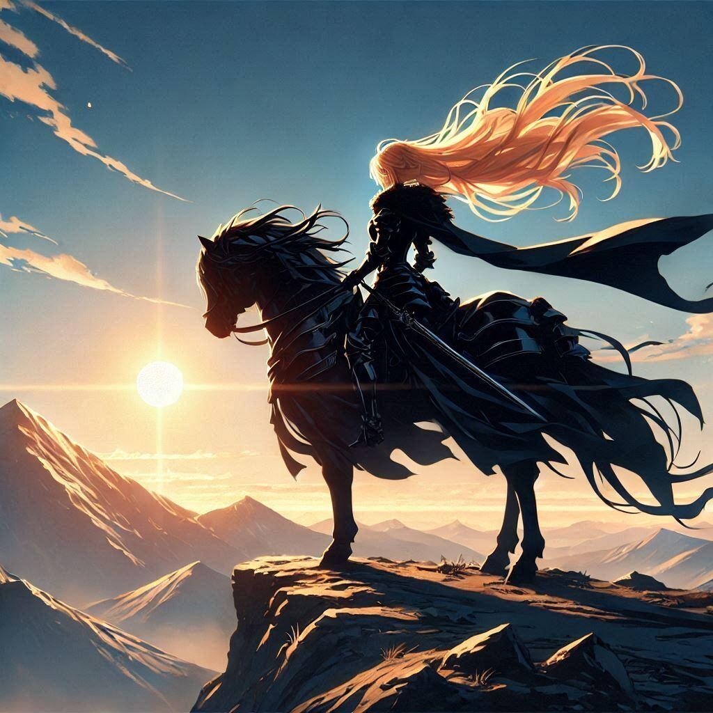 [曲付き]ブロンドの女騎士さん502