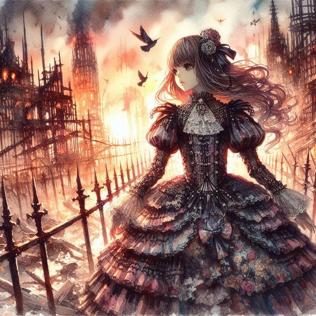 ディストピアの少女 | の人気AIイラスト・グラビア