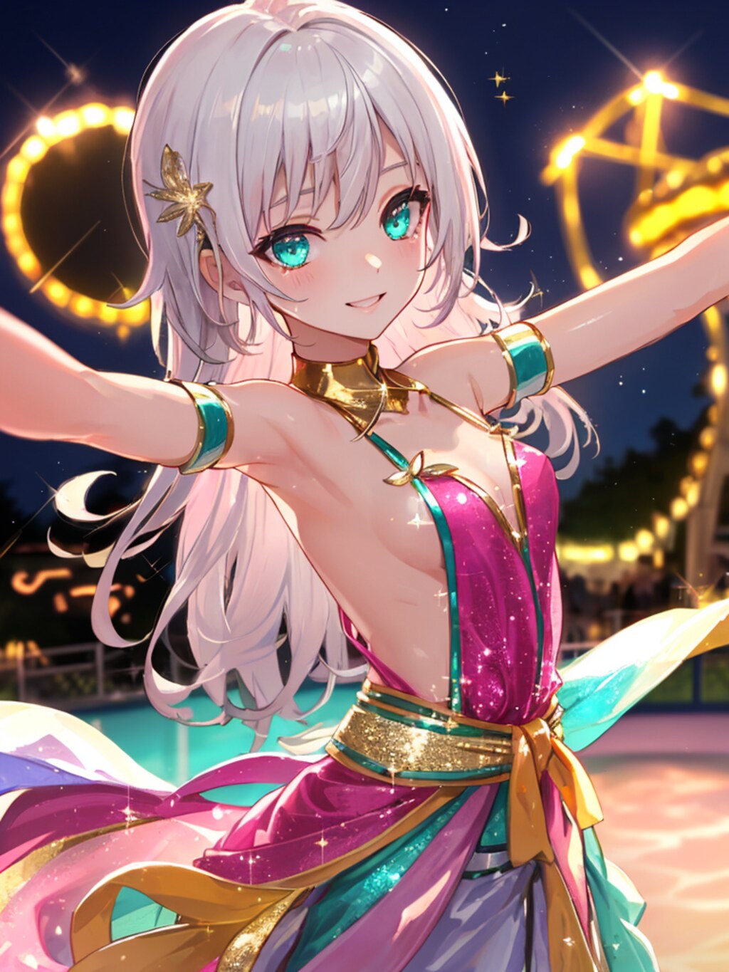 私の踊り見ててくれましたか？