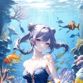 【原神】海中刻晴ちゃん 2枚目