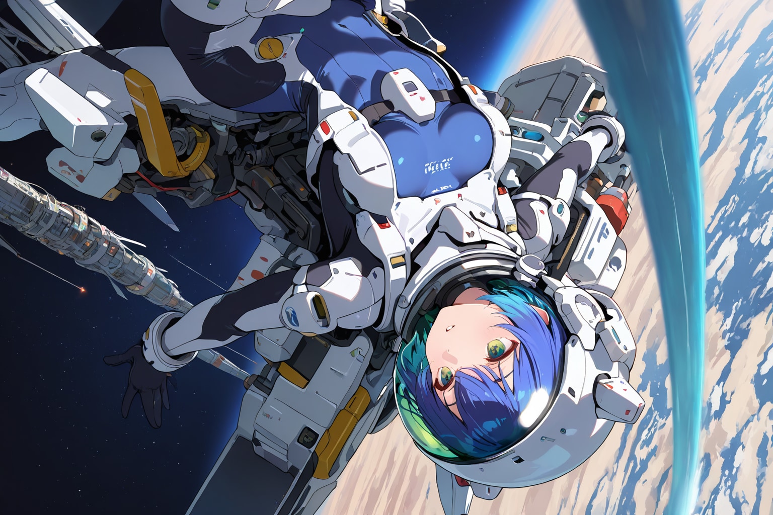 EVA 船外活動 | の人気AIイラスト・グラビア