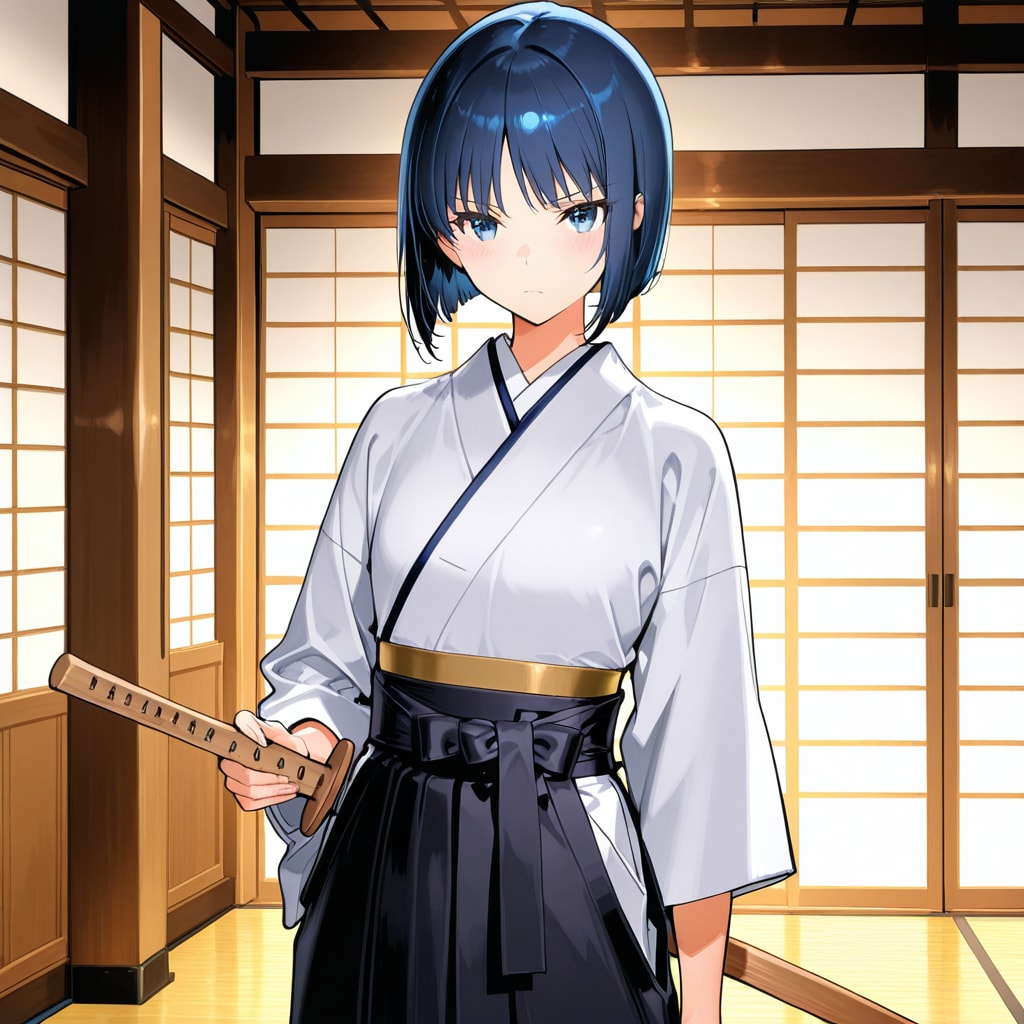 剣術道場の娘 ― 静かな決意