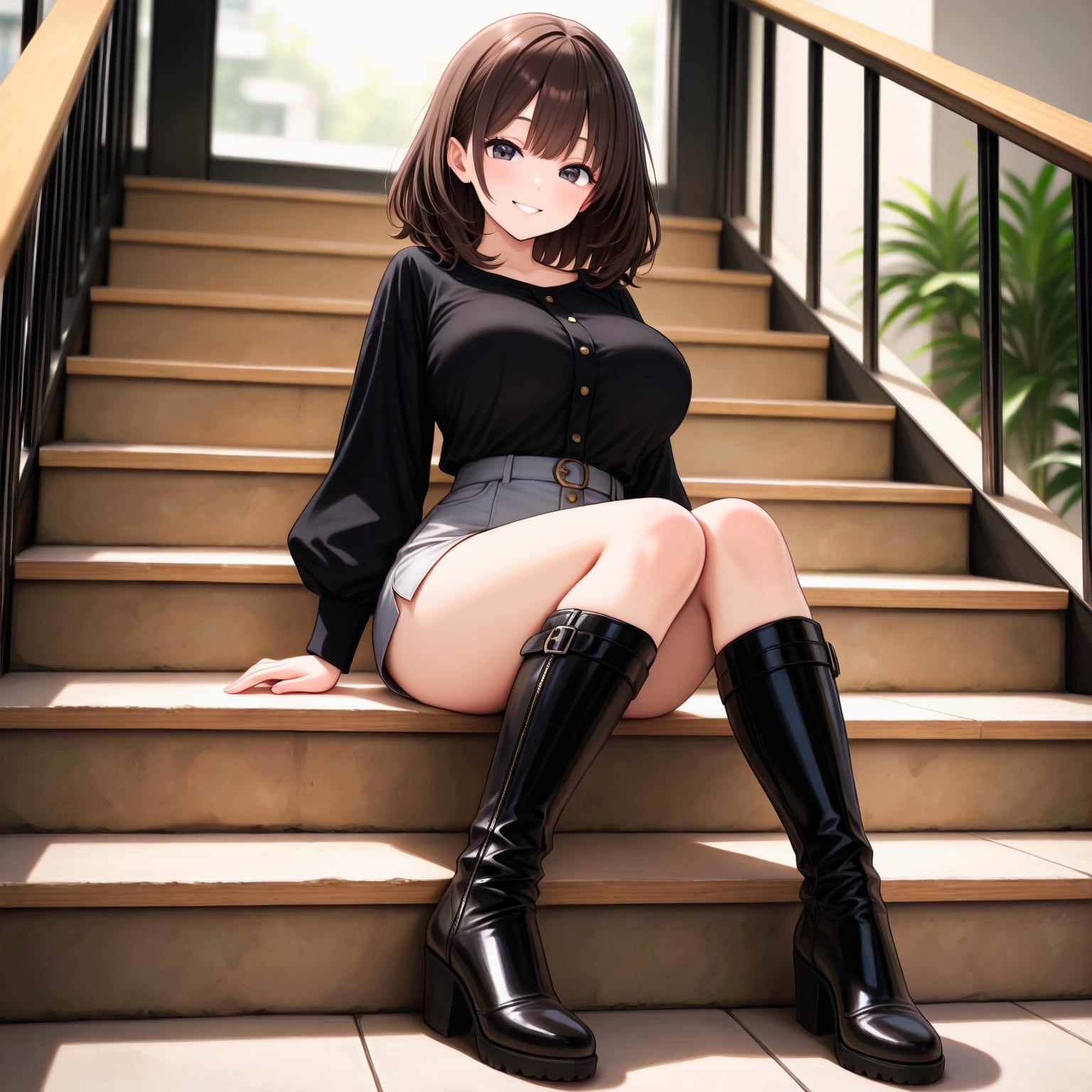 688（黒いブラウス）