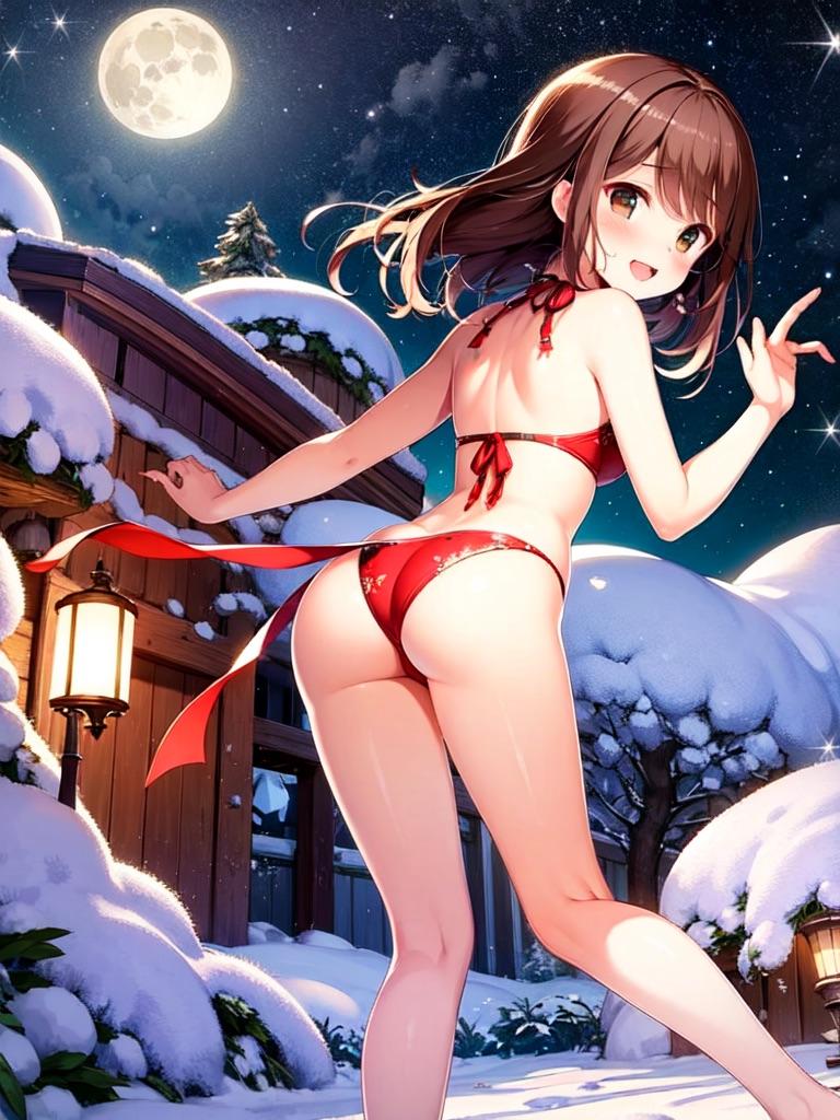 心実さんと冬の温泉?