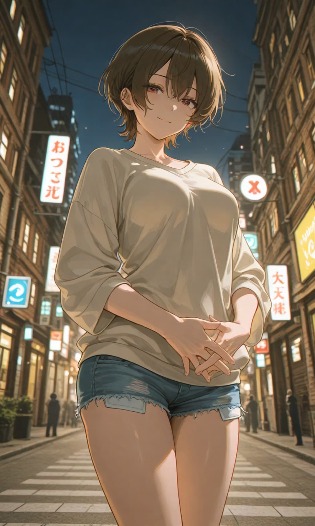 ちょっと下から