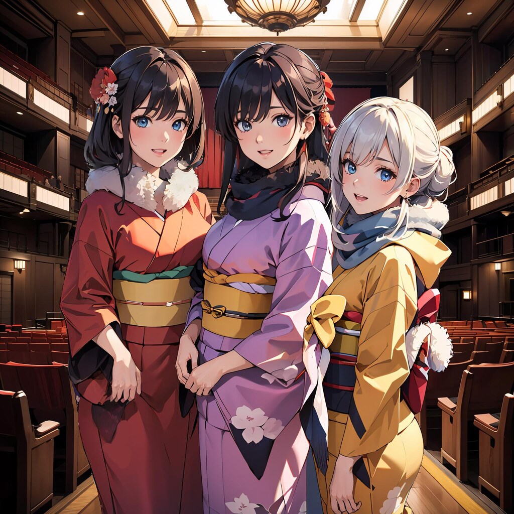 祝！成人の三人娘