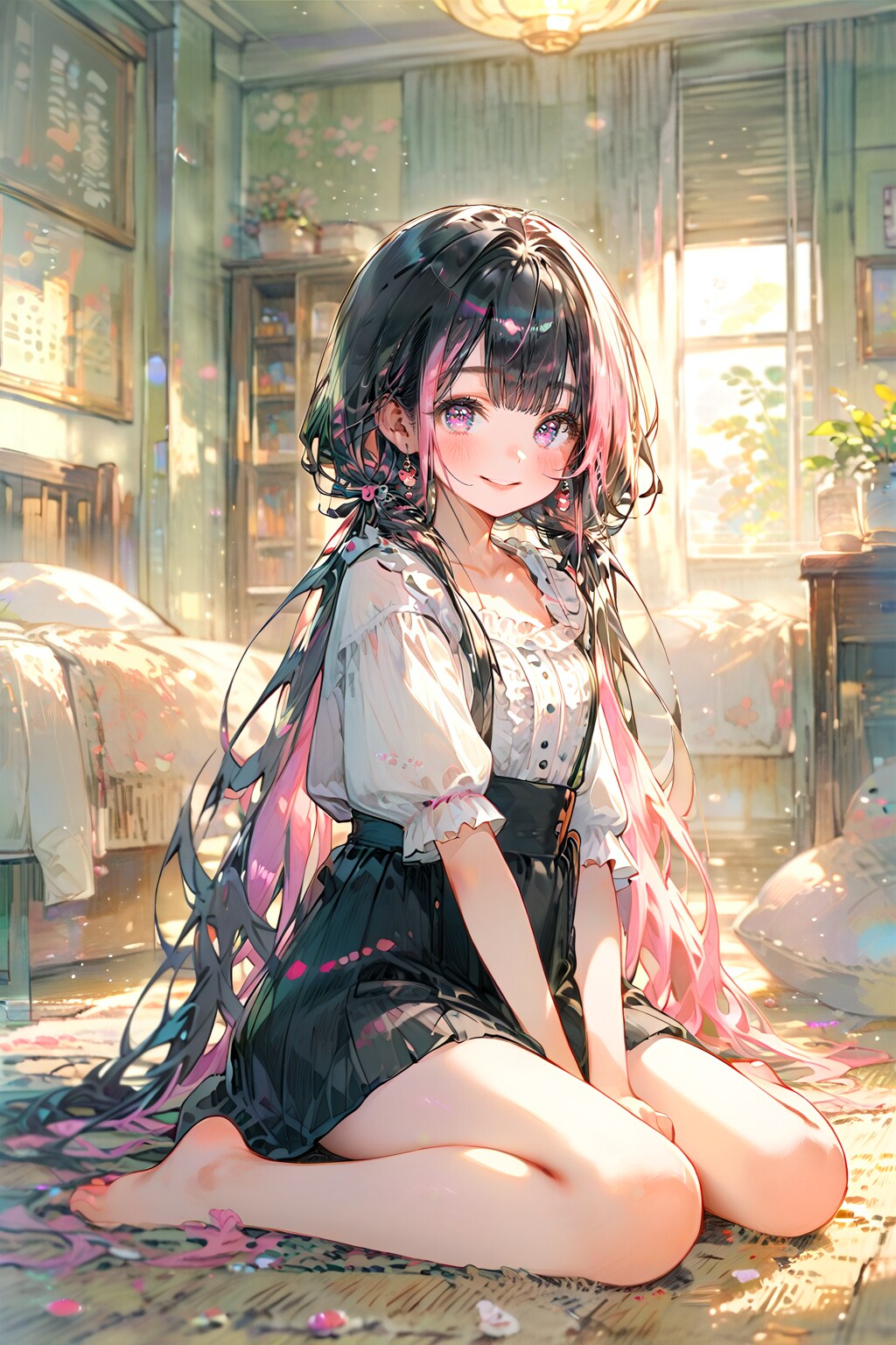 裸足の女の子 | の人気AIイラスト・グラビア