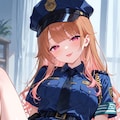 警官コスの少女 4枚目