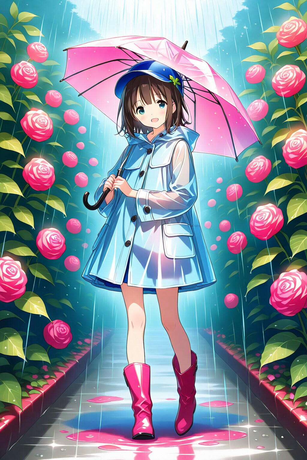 アザレアのレインコート