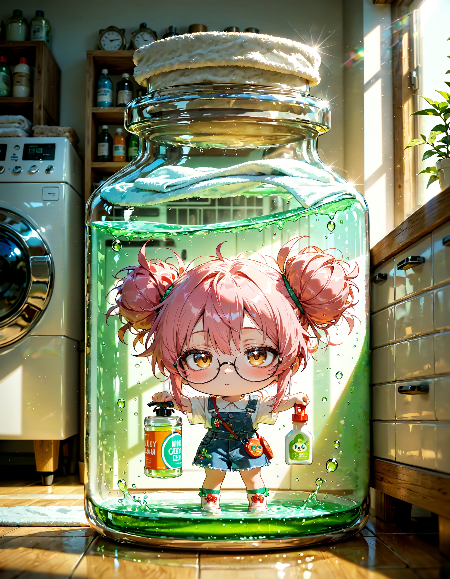 今日は何の日？　オキシクリーンの日・オキシ漬けの日 | の人気AIイラスト・グラビア