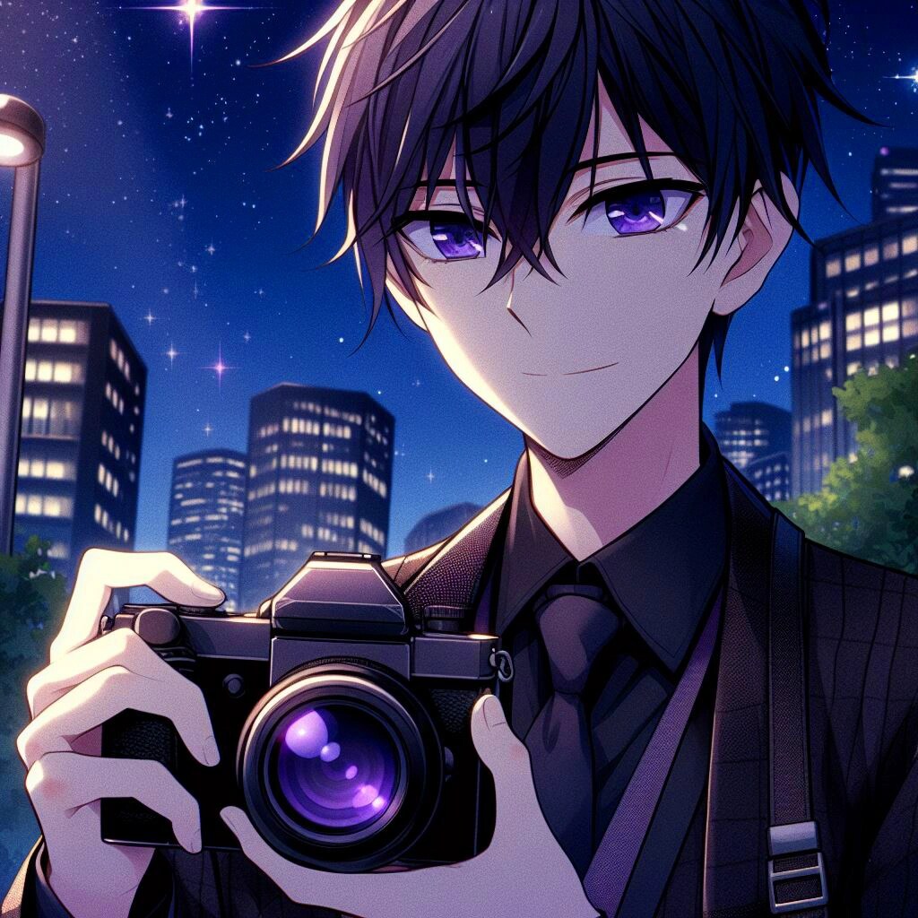 カメラと黒髪短髪男性★その4(12枚)