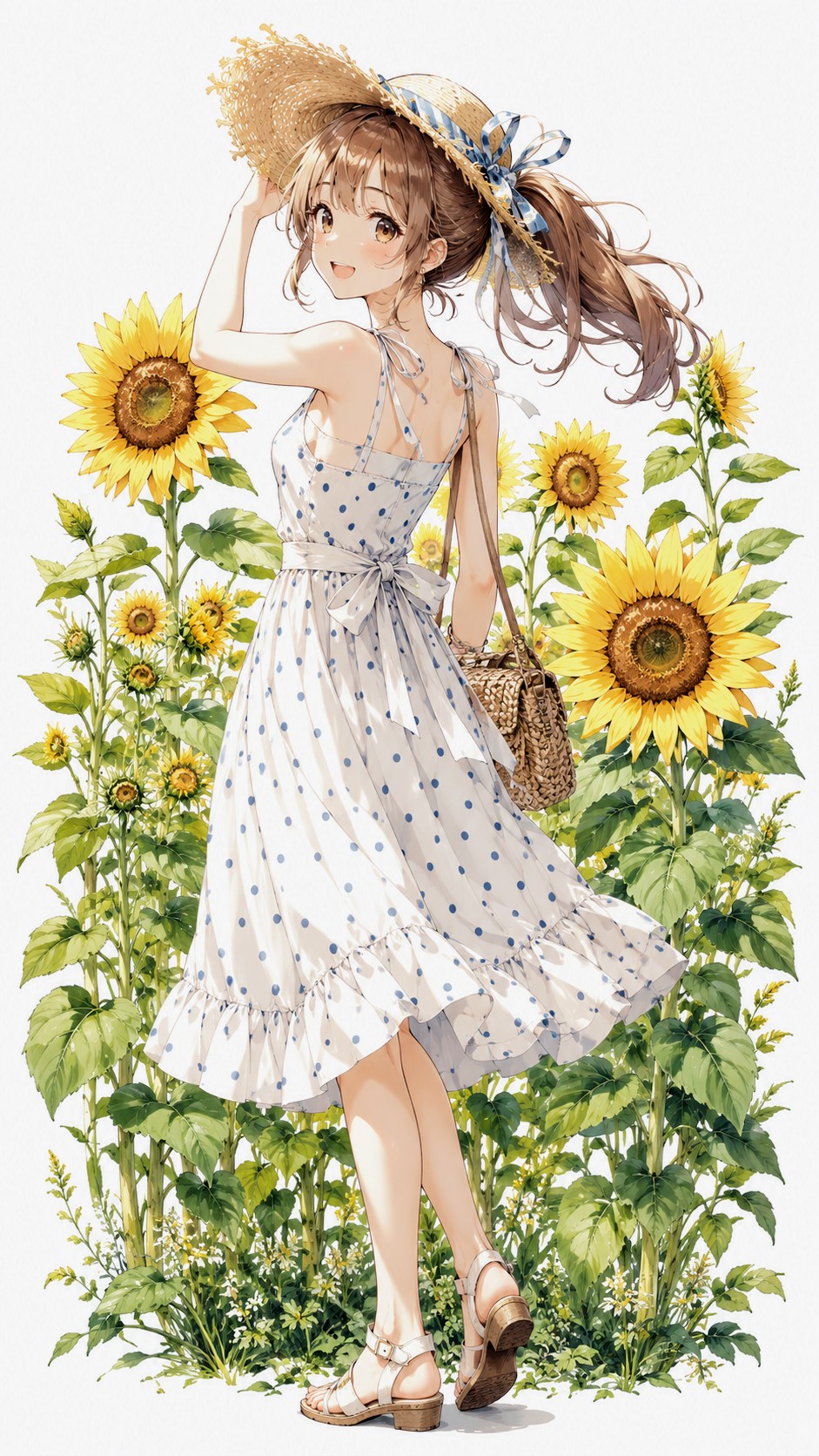 ひまわりとお姉やん🌻