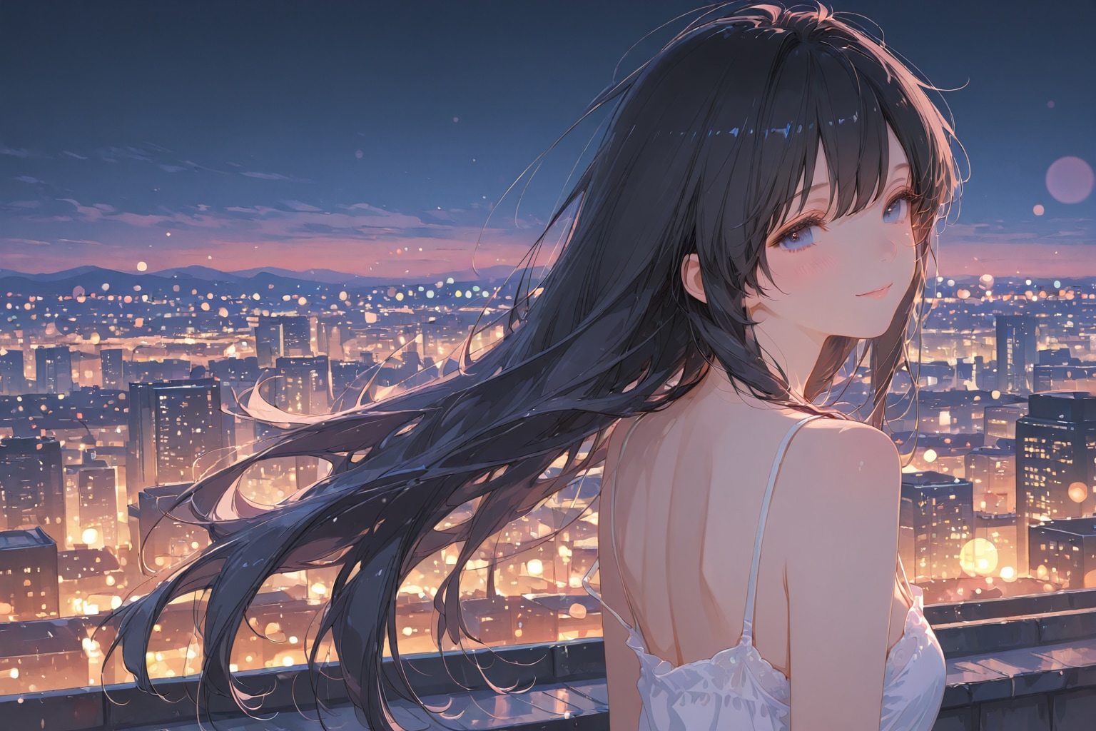 夜風(APRICOT)(13) | の人気AIイラスト・グラビア