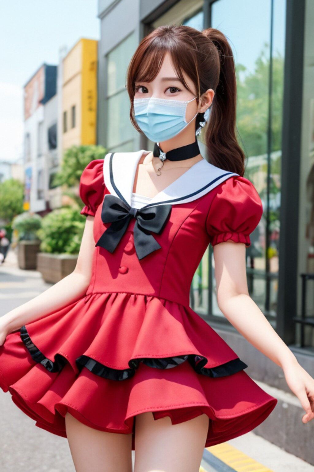 服が短すぎて風邪ひいた