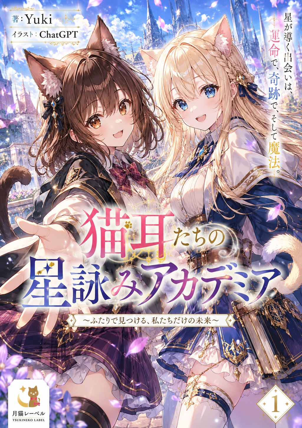 帯付黒猫太鼓判猫耳ラノベ